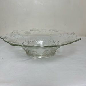 Glass Crystal Candle Holder